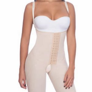 Faja Boven de Knie met Suspenderbanden en Haaksluiting